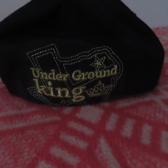 vintage rare pimp c under ground king embellished hat sz M fitted - Picture 4 of 6